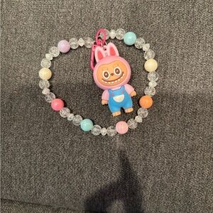 NWT Labubu Cellphone Keychain Charm